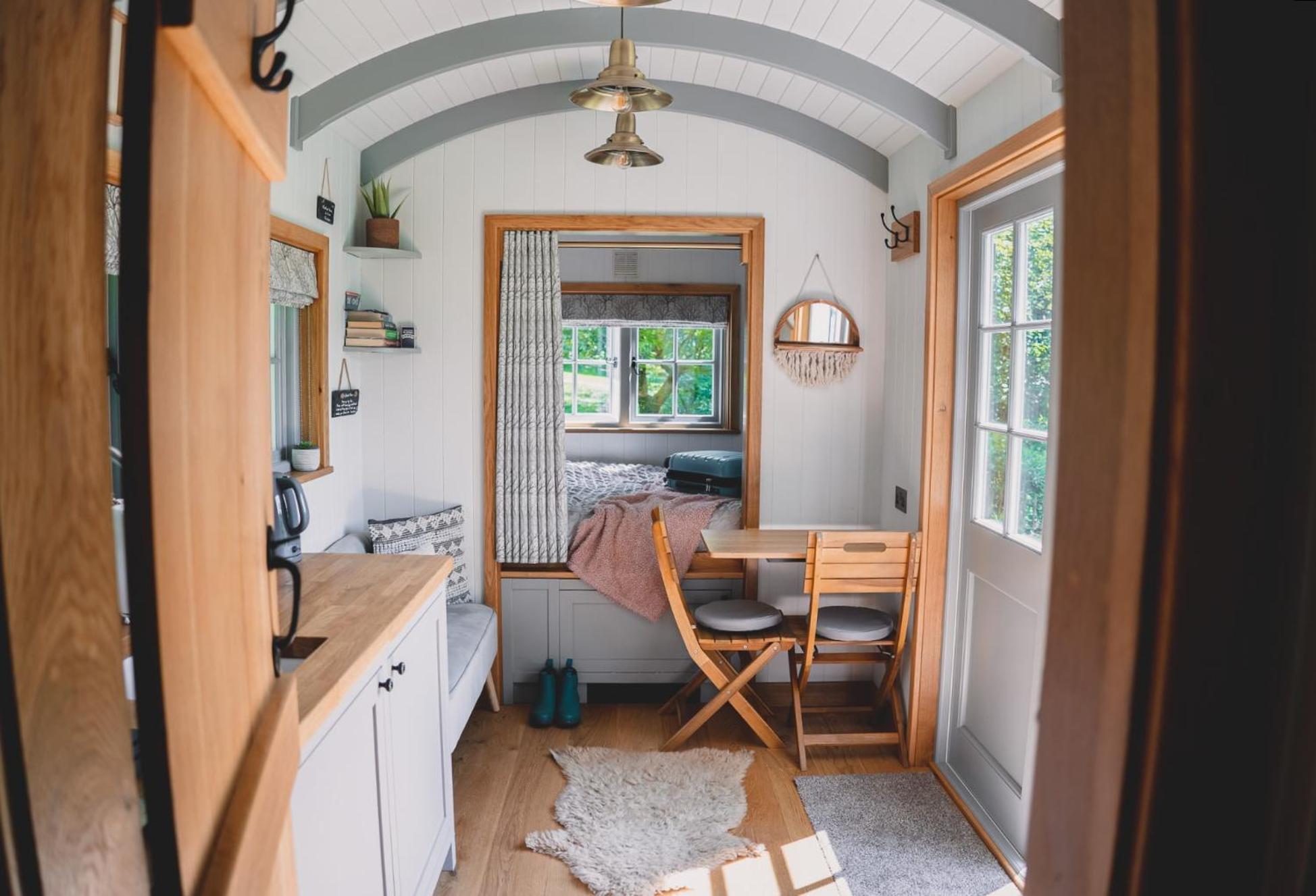 Somerset Shepherds Huts Winsham Ngoại thất bức ảnh